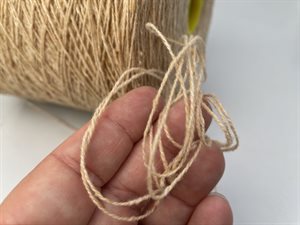 Scotland - lækker uld tweed i sand, 100 gram